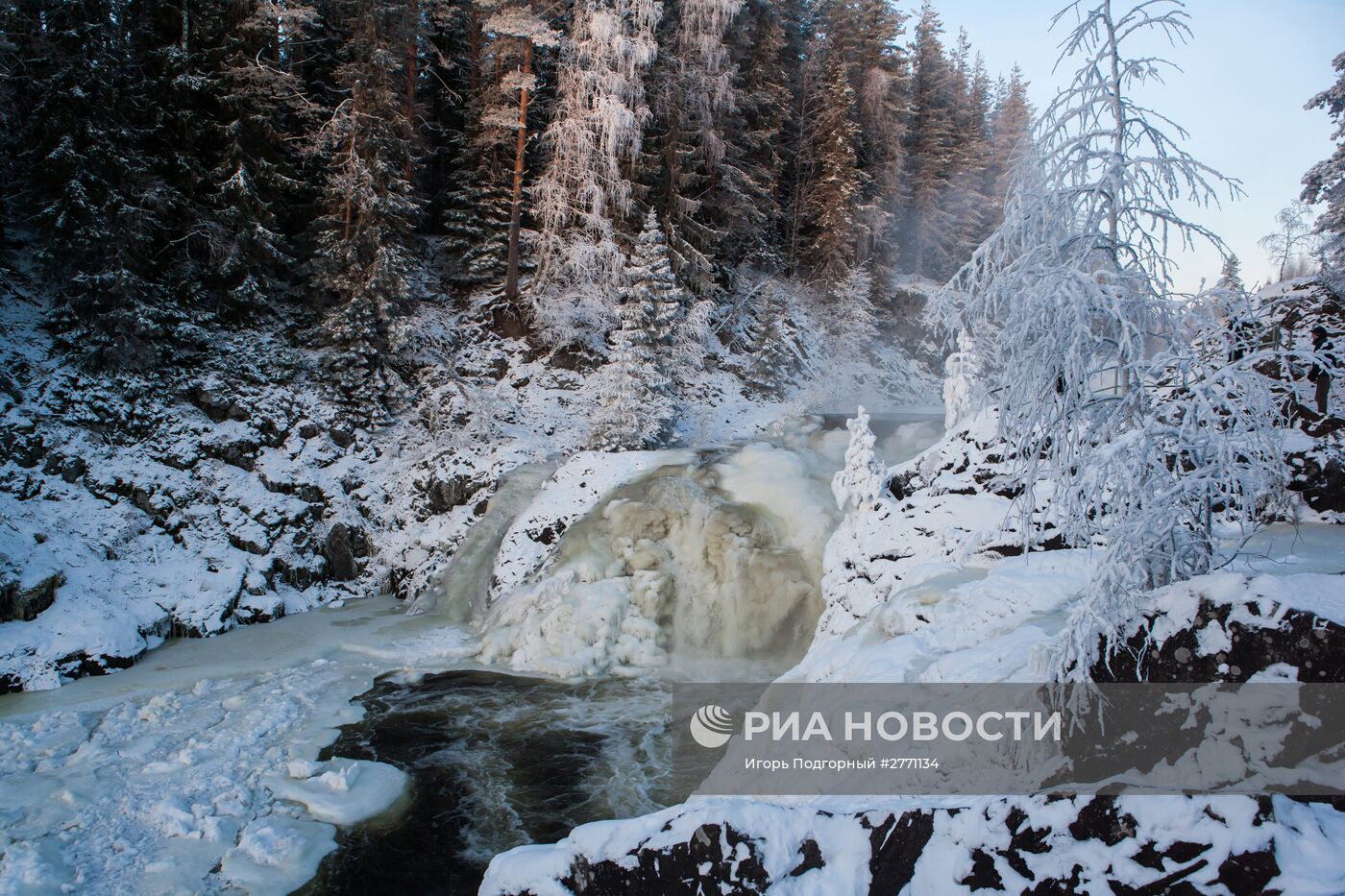 Зима в Карелии