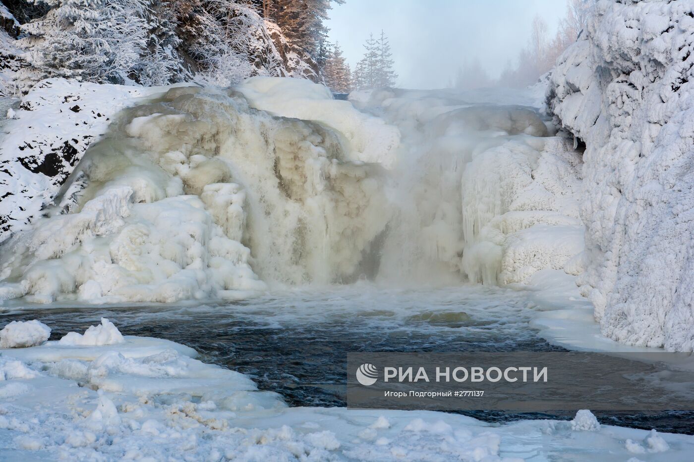 Зима в Карелии
