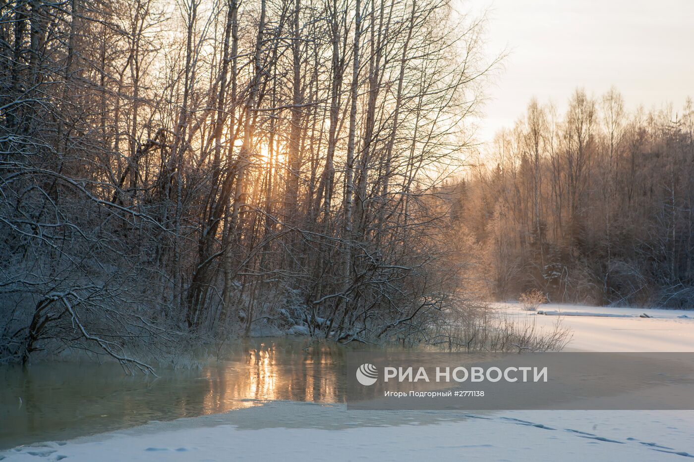 Зима в Карелии