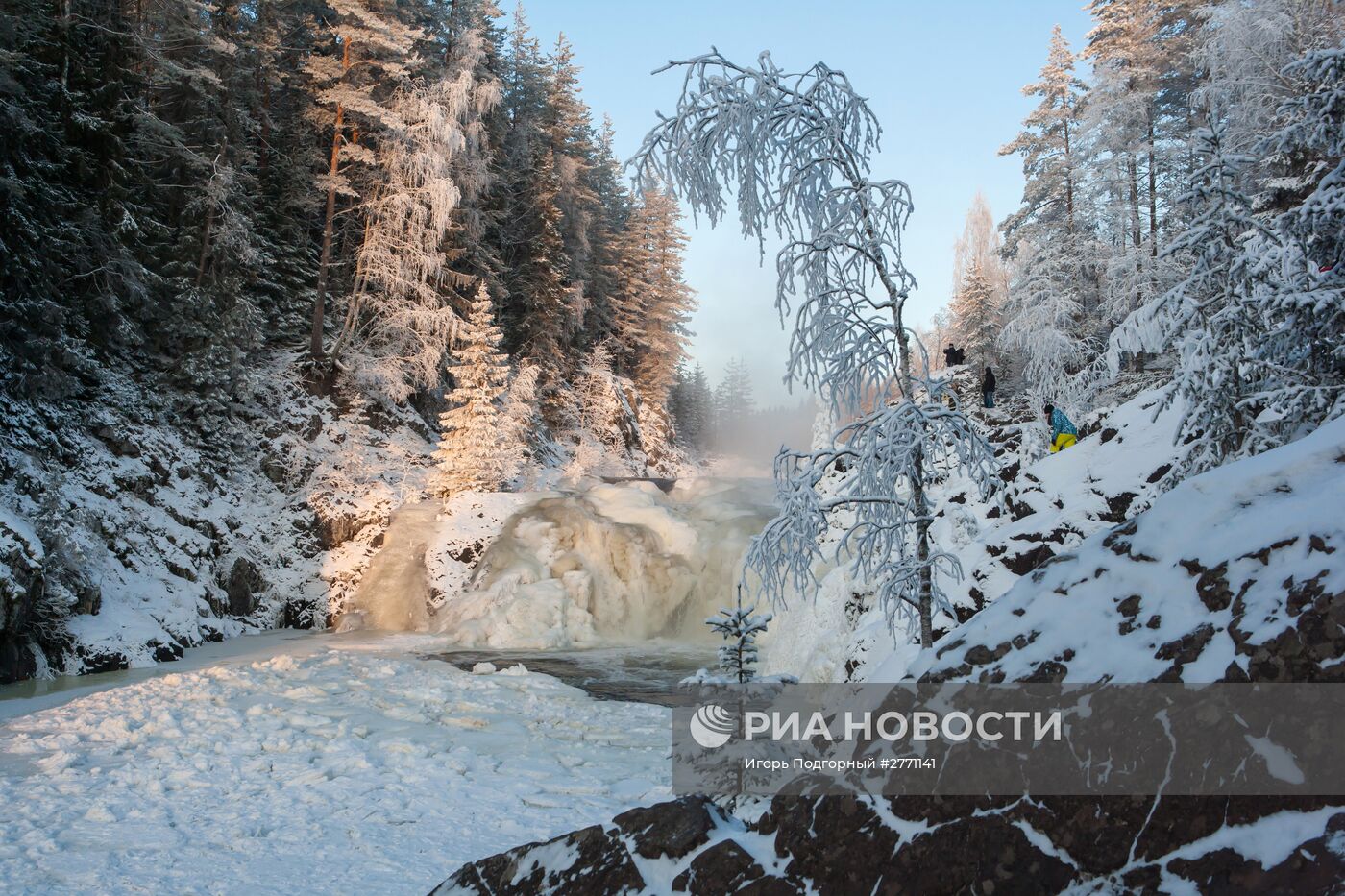 Зима в Карелии