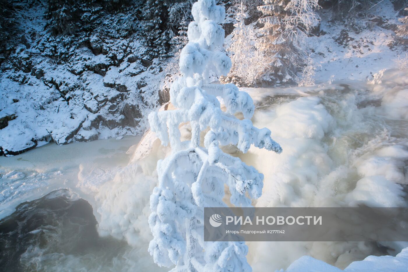 Зима в Карелии