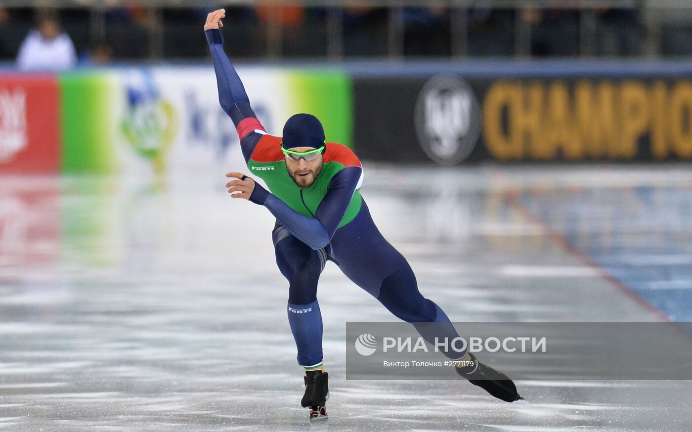 Конькобежный спорт. Чемпионат Европы. Первый день