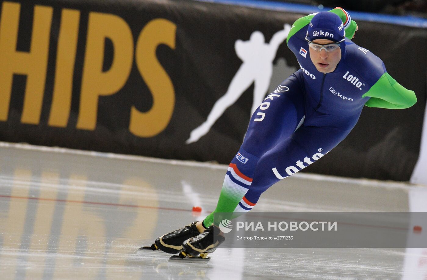 Конькобежный спорт. Чемпионат Европы. Первый день