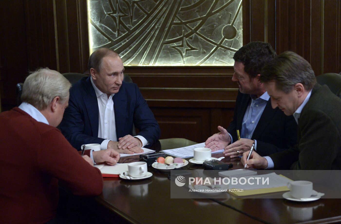 Президент РФ В. Путин дал интервью немецкому изданию Bild