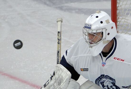 Хоккей. КХЛ. Матч СКА - "Медвешчак"