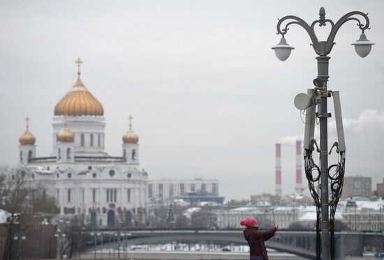 Виды Москвы и Кремля