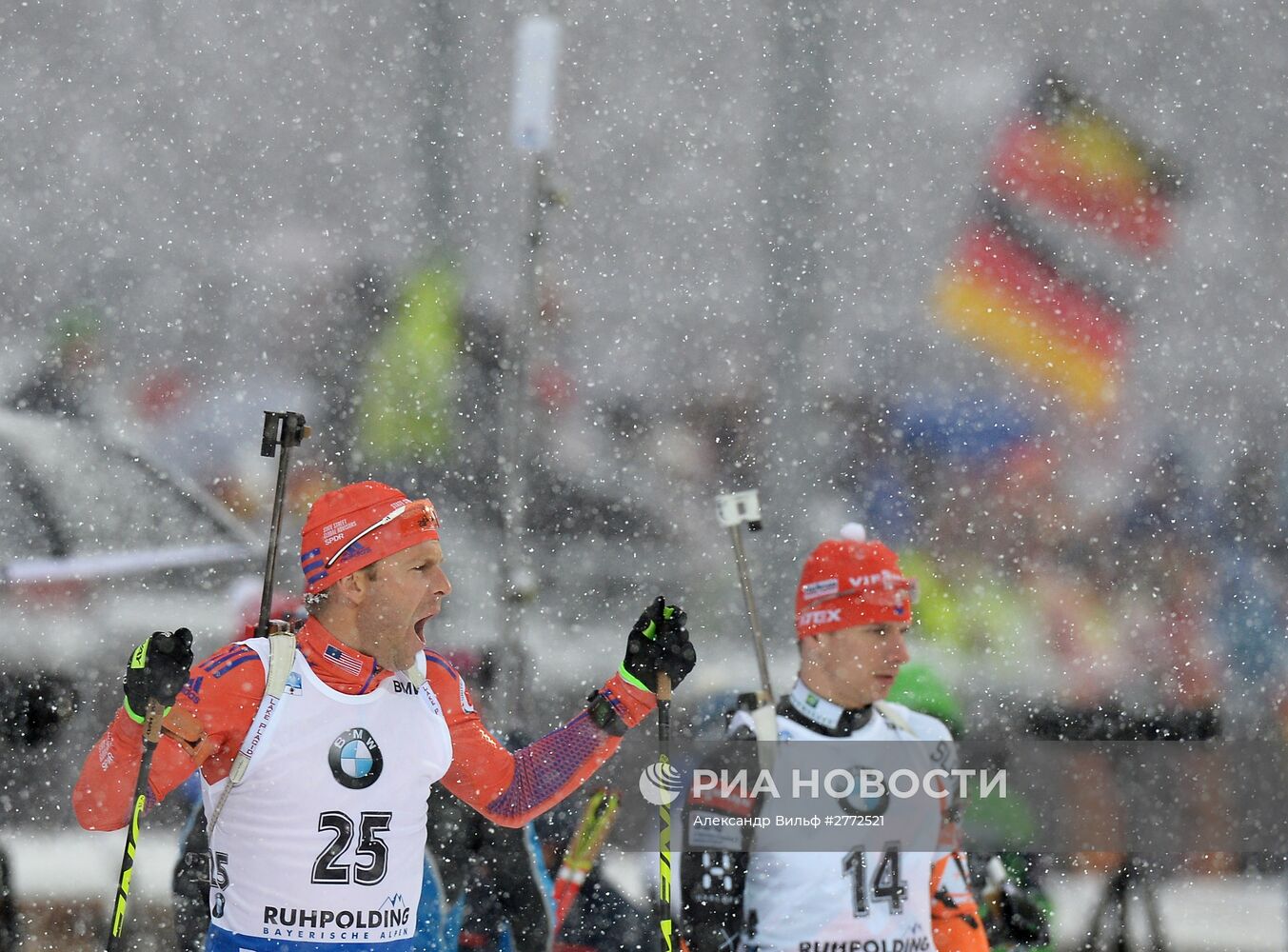 Биатлон. V этап Кубка мира. Мужчины. Индивидальная гонка