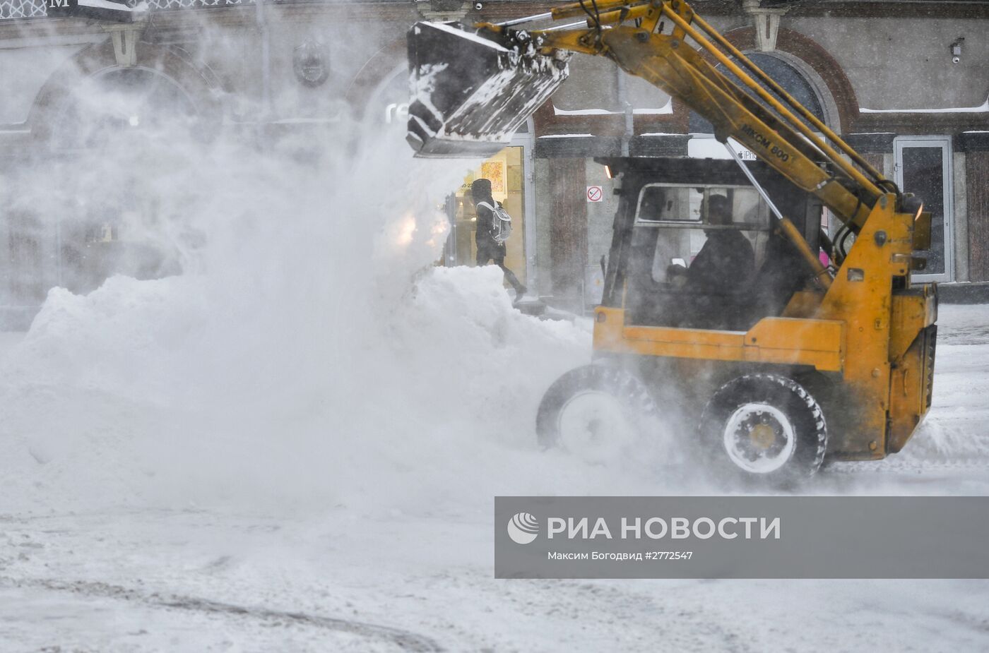 Уборка снега в Казани