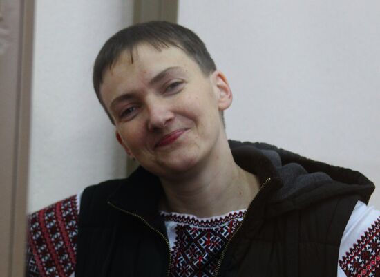 Заседание суда по делу Надежды Савченко