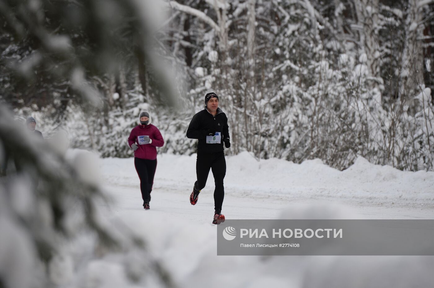 Рождественский полумарафон "У Ганиной ямы".