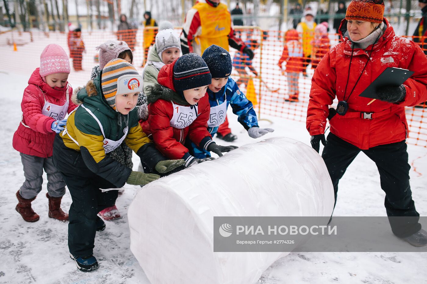 В Иванове празднуют Всероссийский День снега