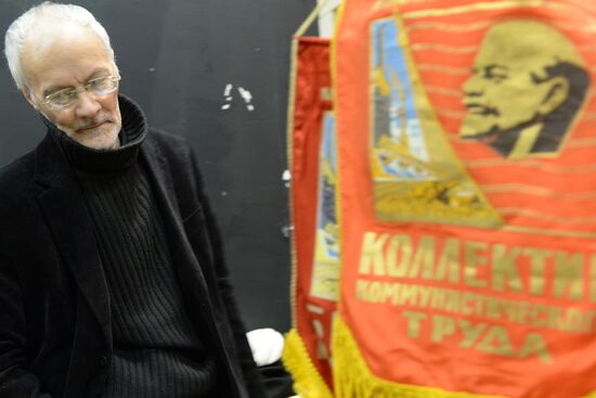 Зимний городской блошиный рынок в Музее Москвы