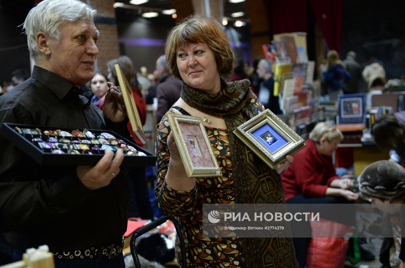 Зимний городской блошиный рынок в Музее Москвы