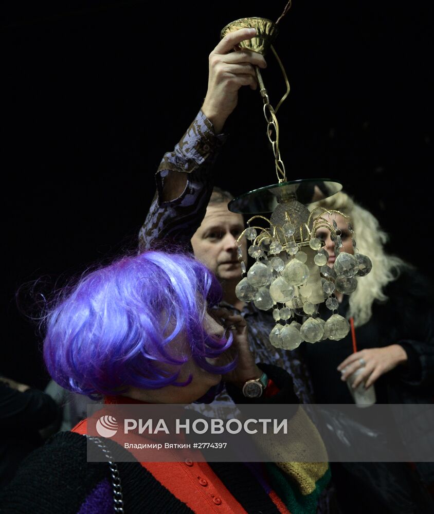 Зимний городской блошиный рынок в Музее Москвы