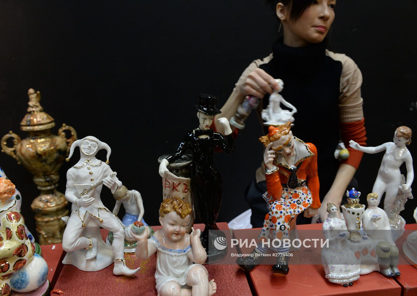 Зимний городской блошиный рынок в Музее Москвы