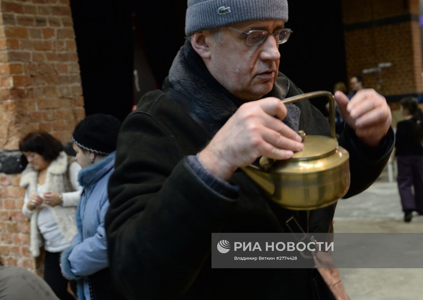 Зимний городской блошиный рынок в Музее Москвы