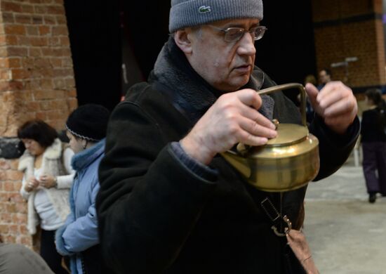 Зимний городской блошиный рынок в Музее Москвы