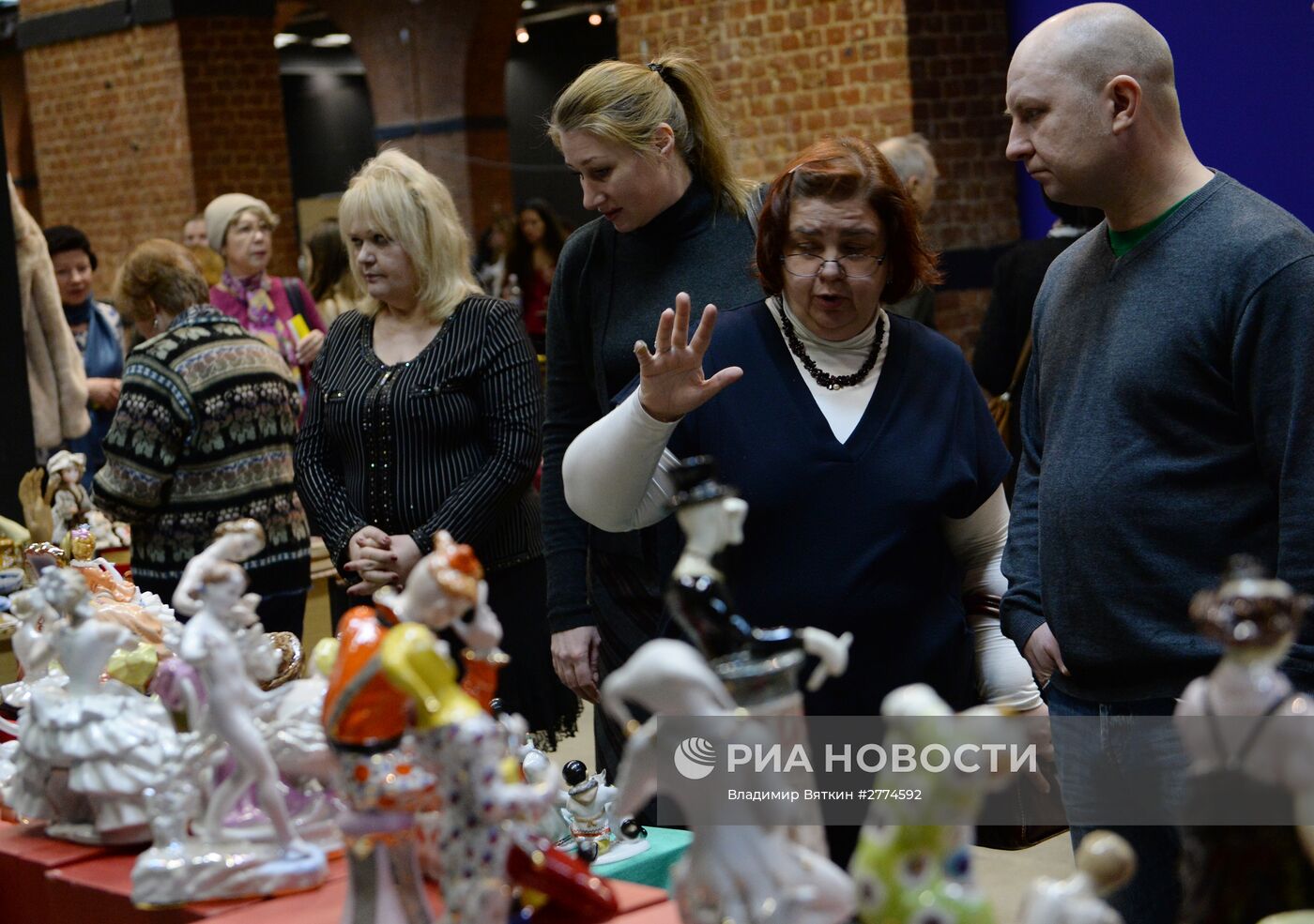 Зимний городской блошиный рынок в Музее Москвы