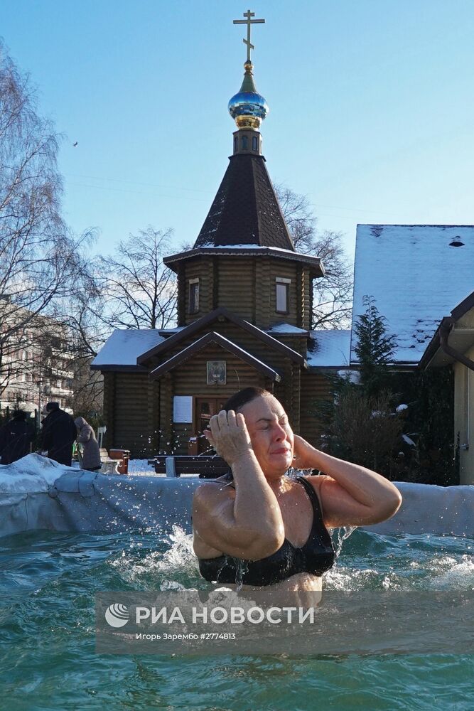 Подготовка к празднику Крещения