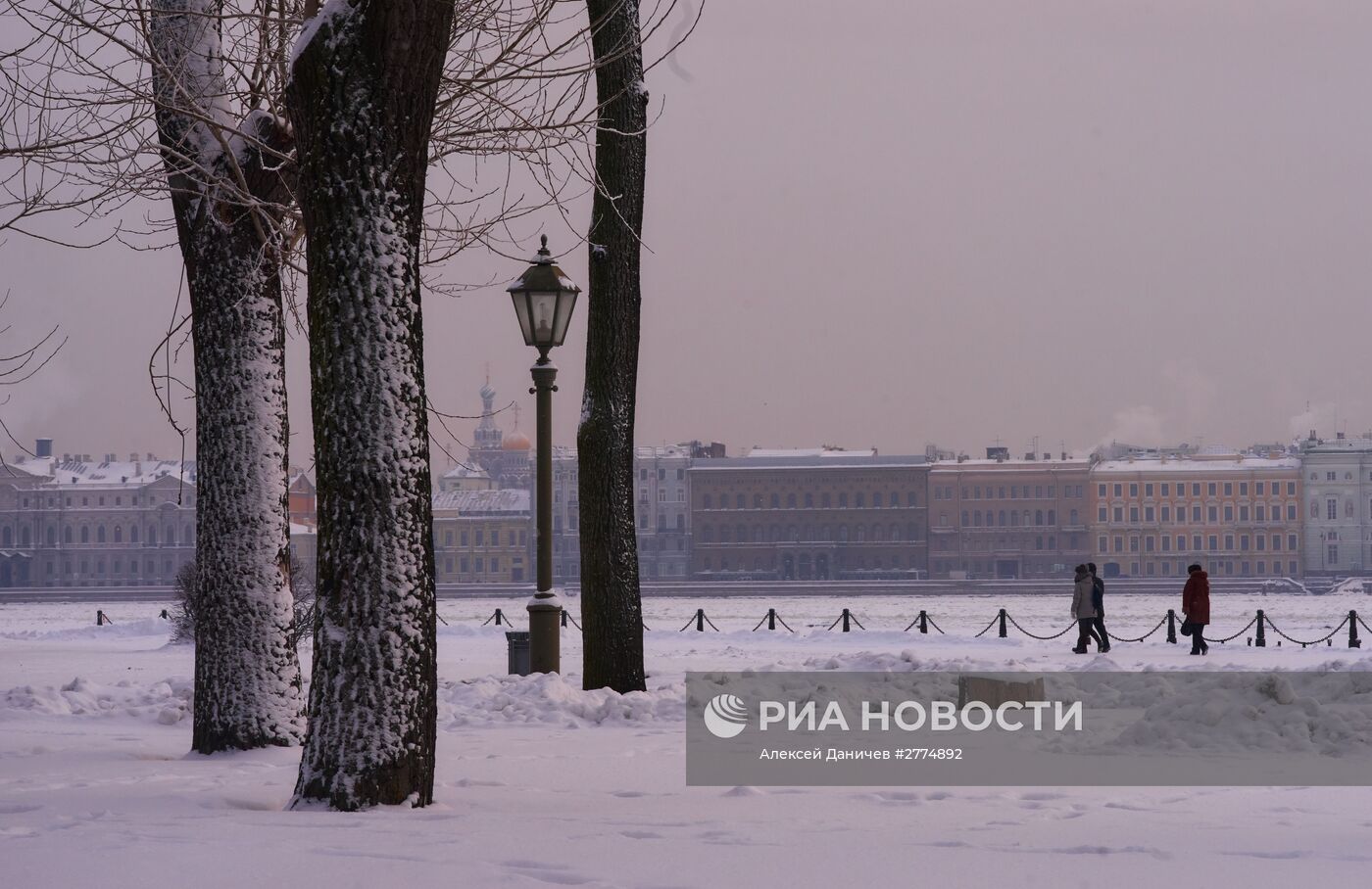 Зима в Санкт-Петербурге