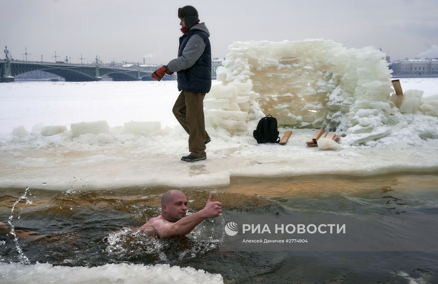 Зима в Санкт-Петербурге