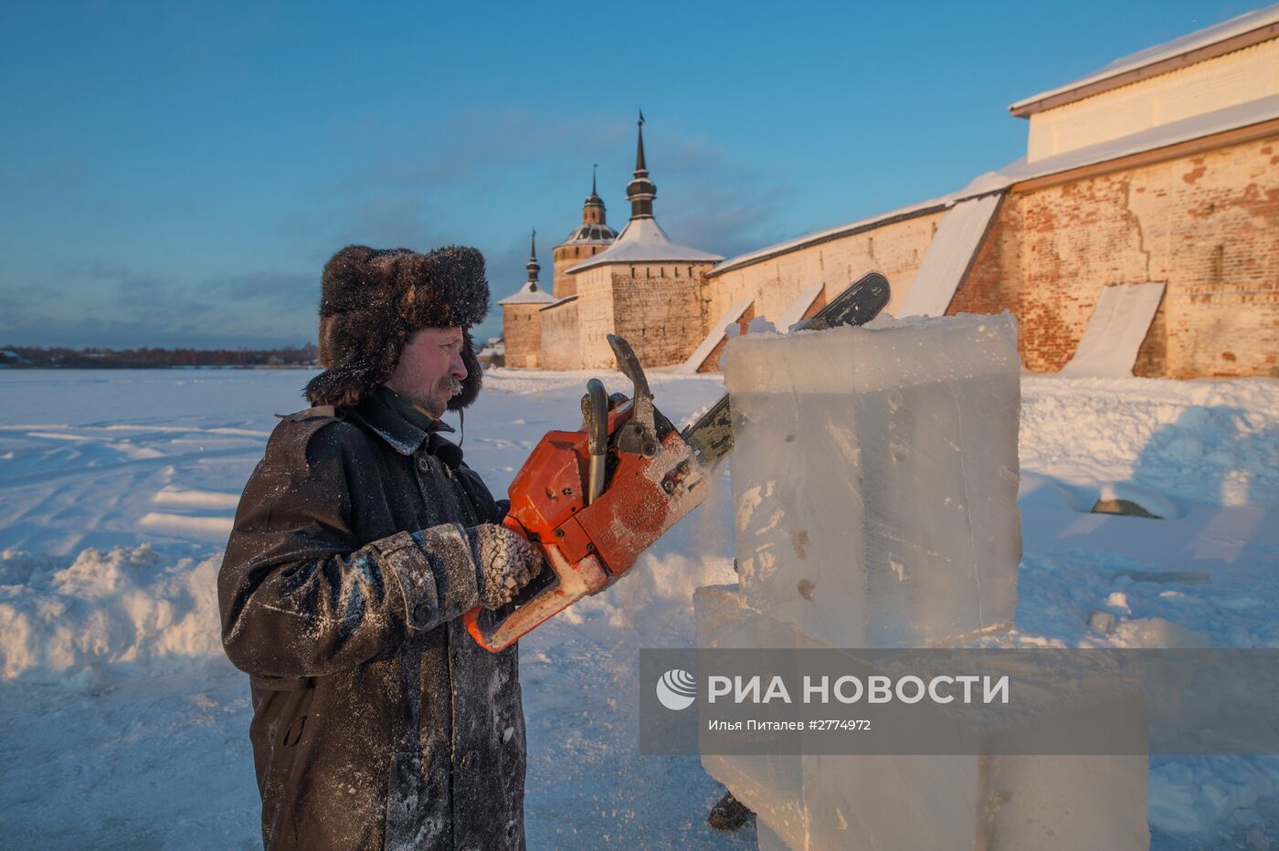 Подготовка к празднику Крещения