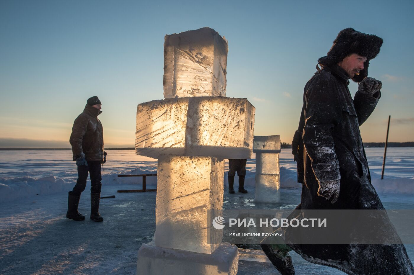 Подготовка к празднику Крещения