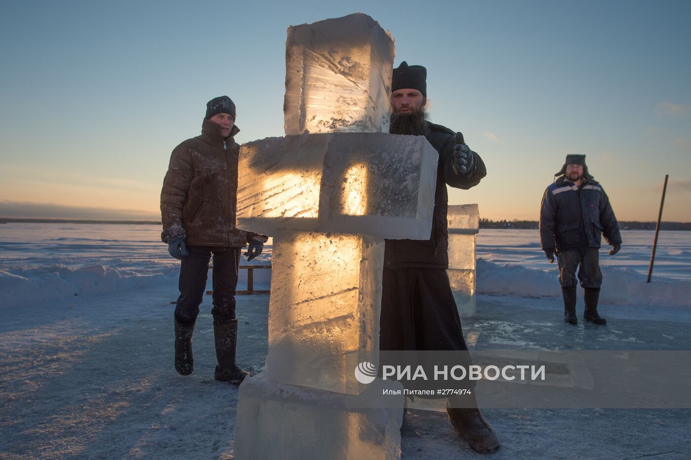 Подготовка к празднику Крещения