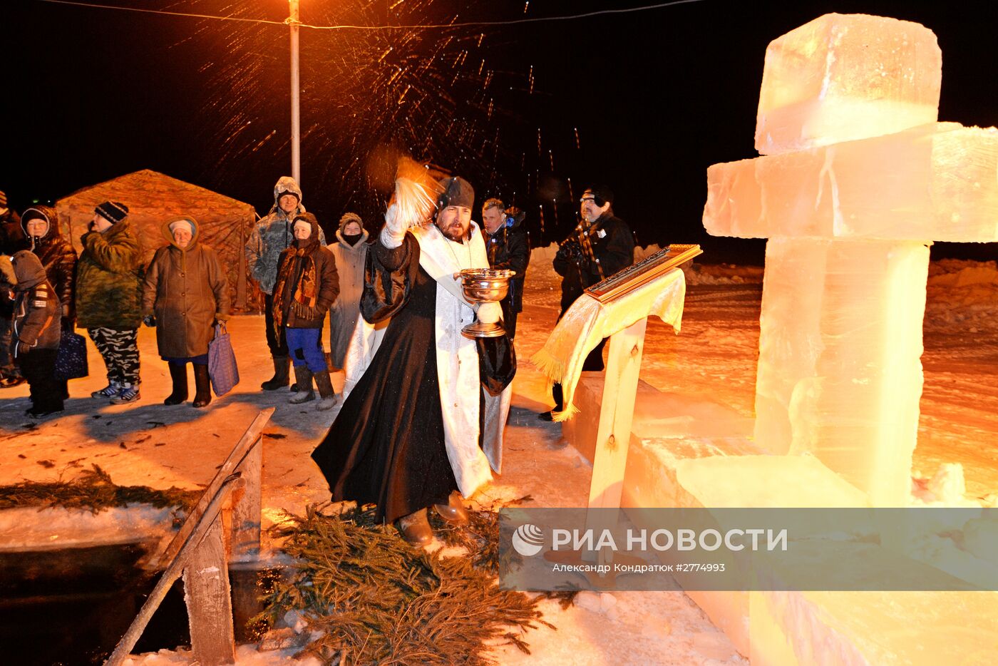 Подготовка к празднику Крещения