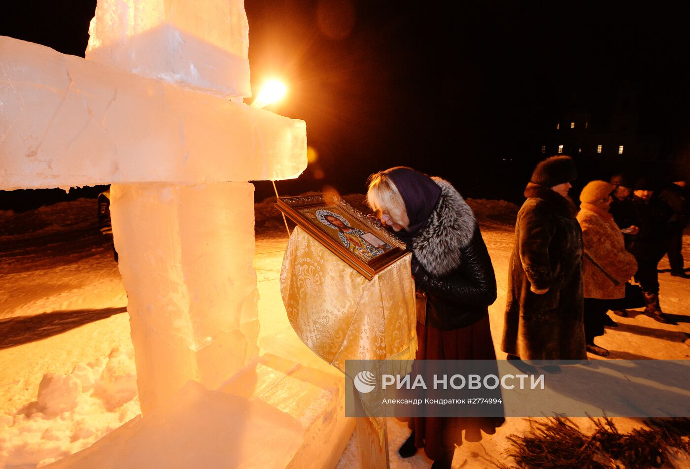 Подготовка к празднику Крещения