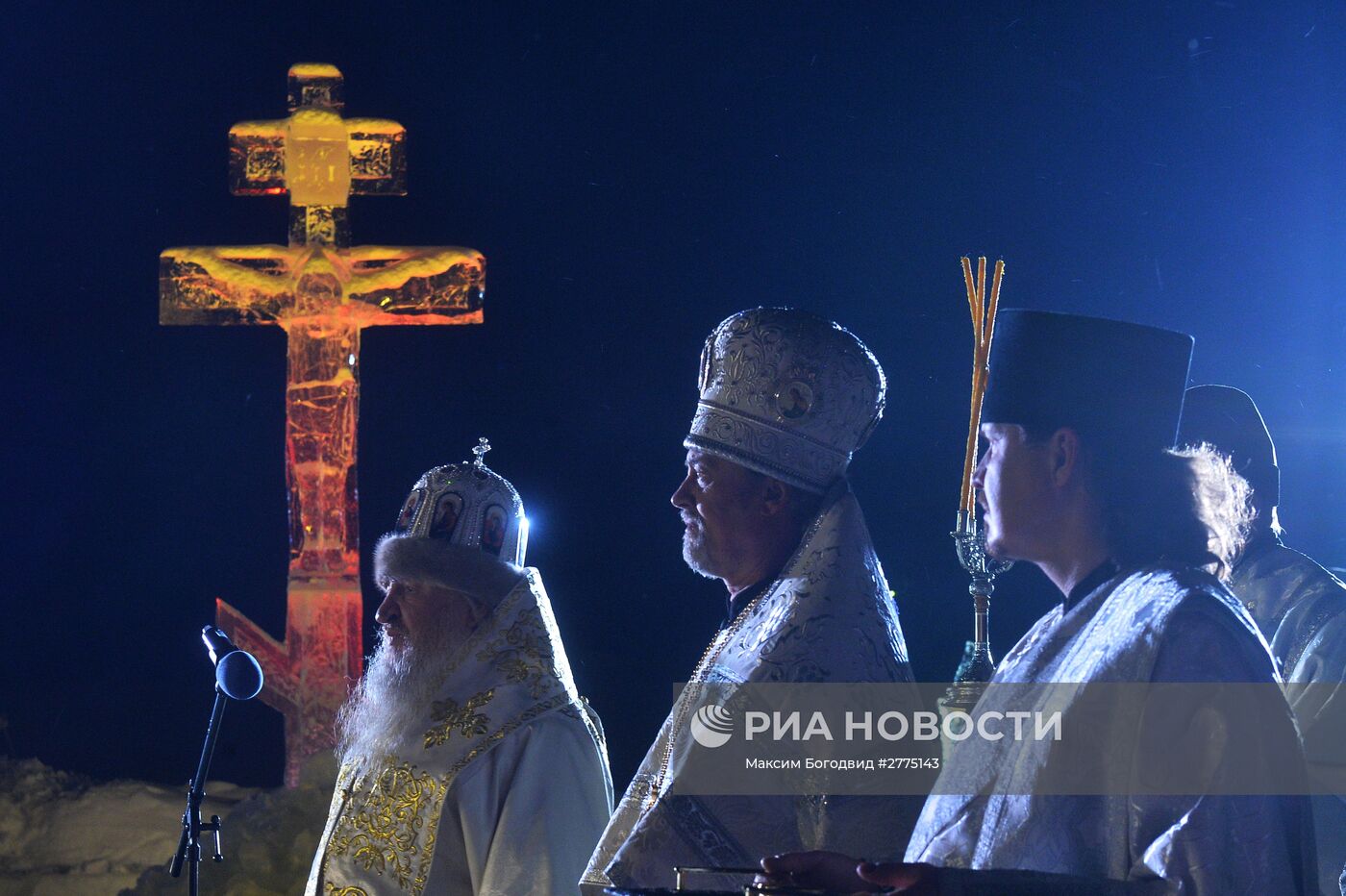 Праздник Крещение Господне в регионах России