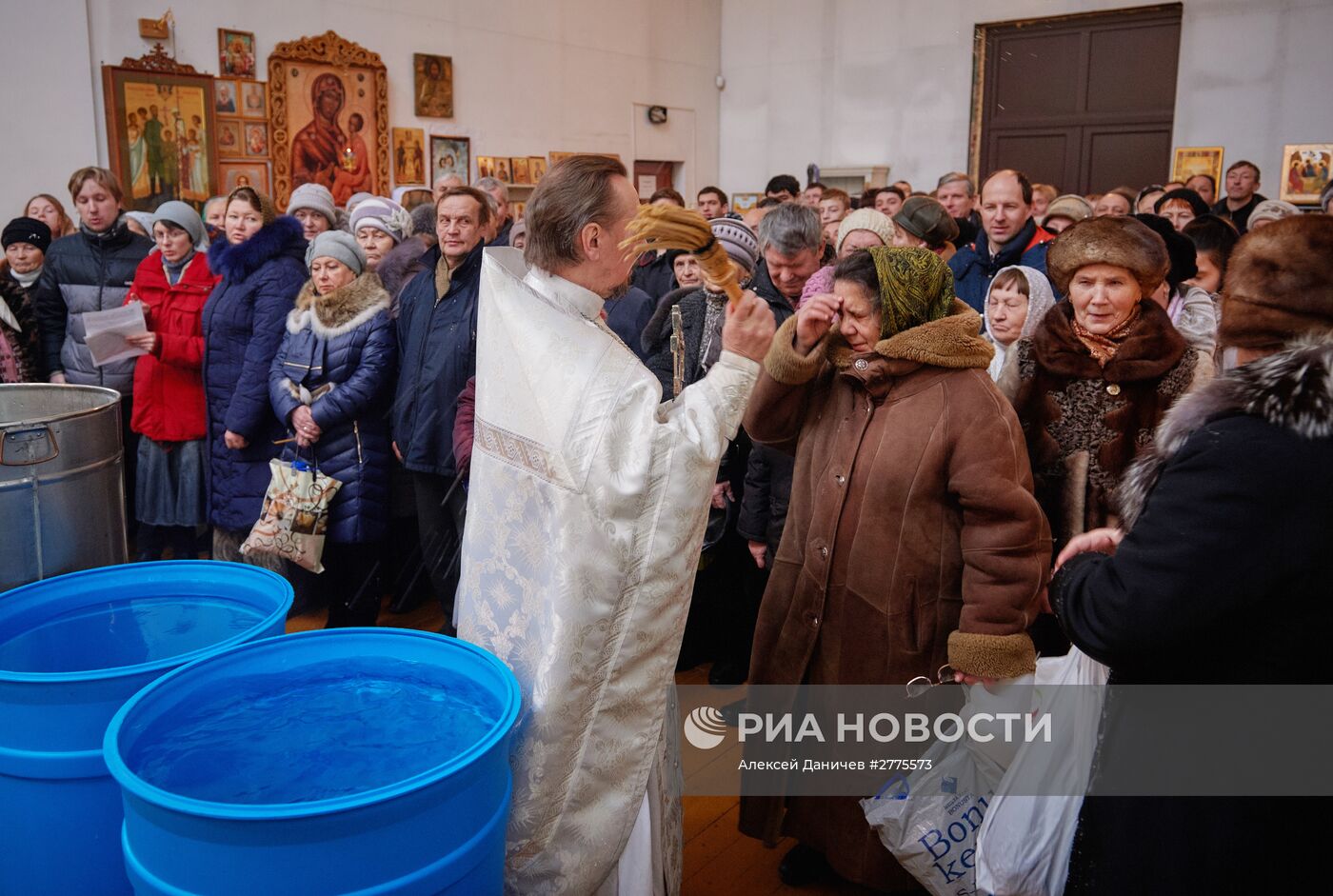 Праздник Крещение Господне в регионах России