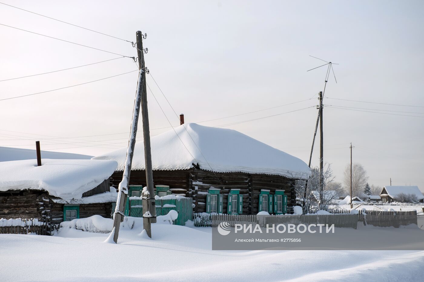 Зима в Омской области