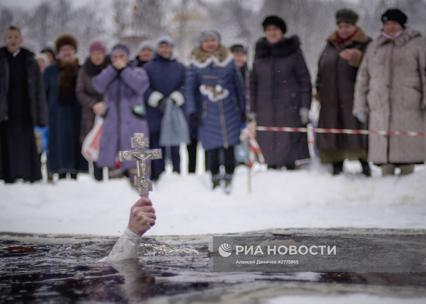 Праздник Крещение Господне в регионах России