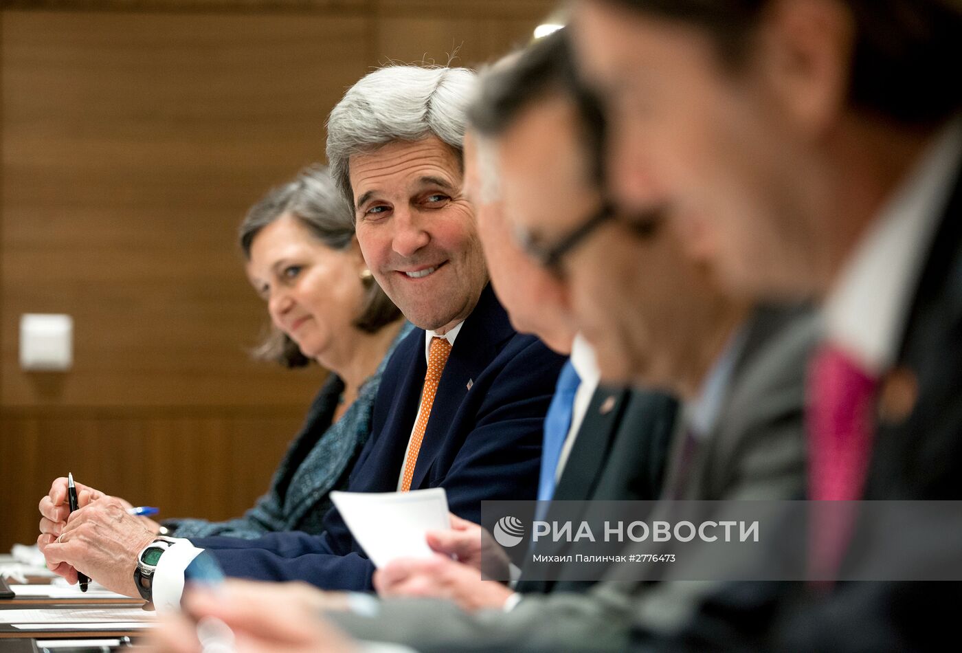 Президент Украины П. Порошенко встретился с вице-президентом США Д. Байденом и госсекретарем США Д. Керри