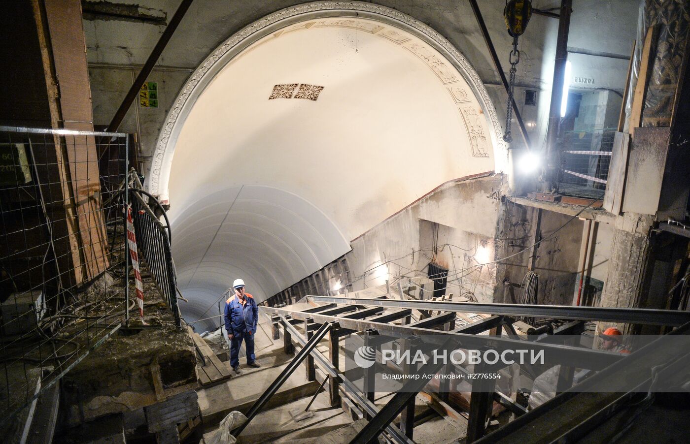 Реконструкция вестибюля станции "Проспект Мира"-кольцевая