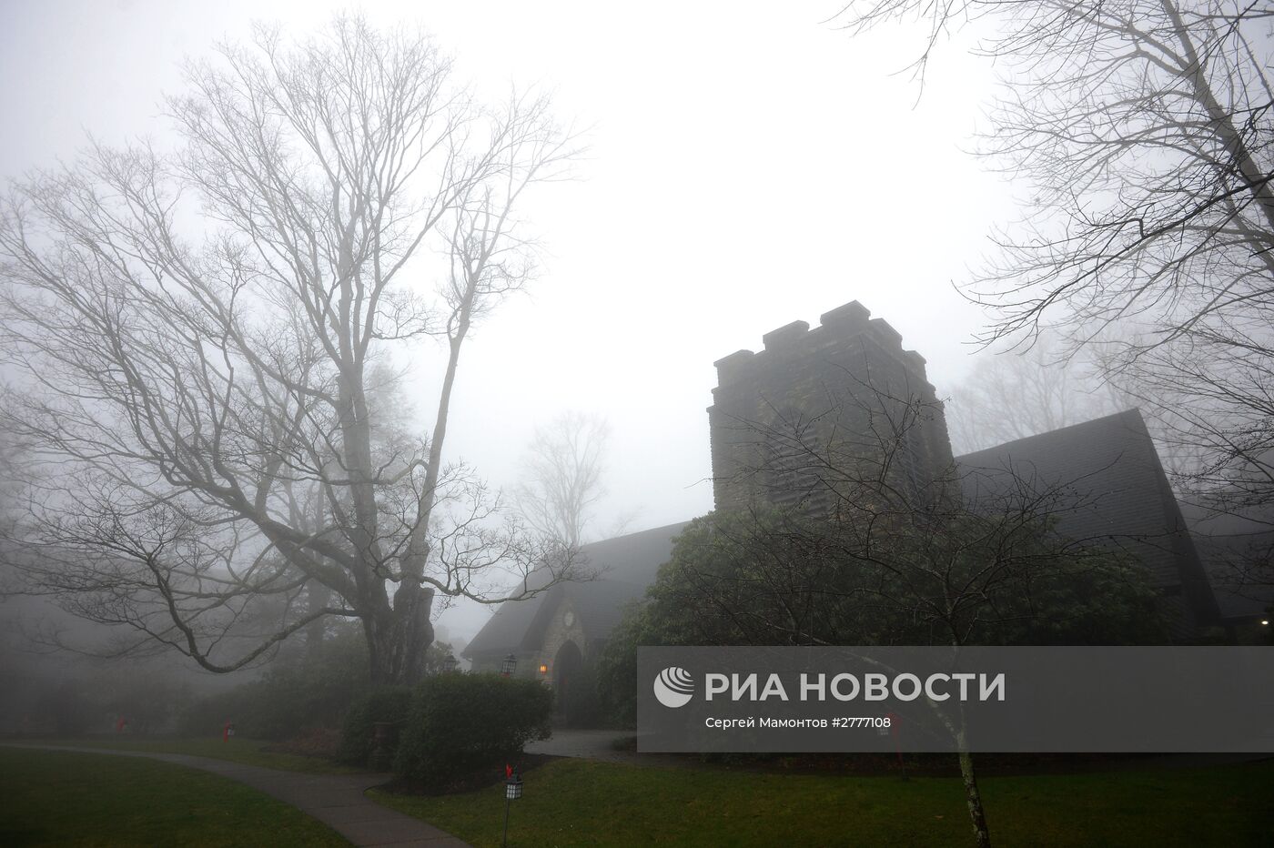 Городок Блоуинг-Рок штата Северная Каролина