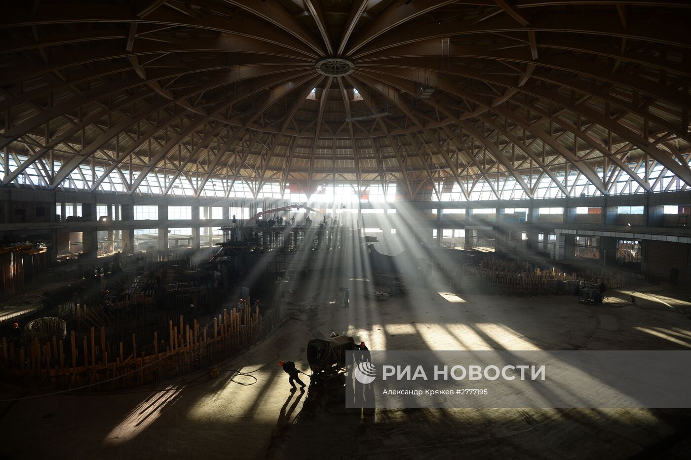 Строительство всесезонного Новосибирского аквапарка