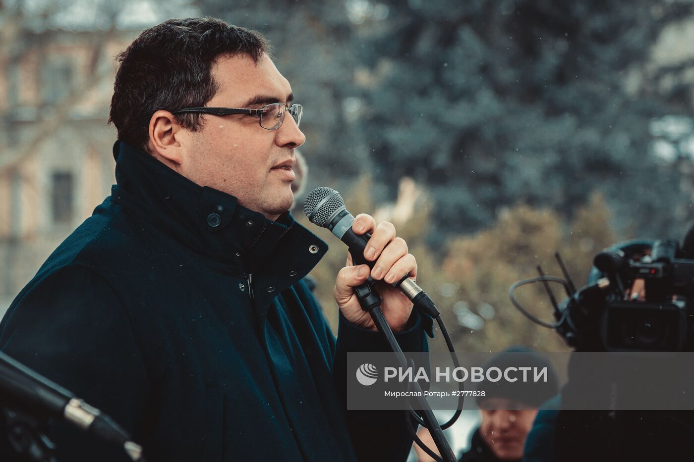 Протестные акции оппозиции в Кишиневе