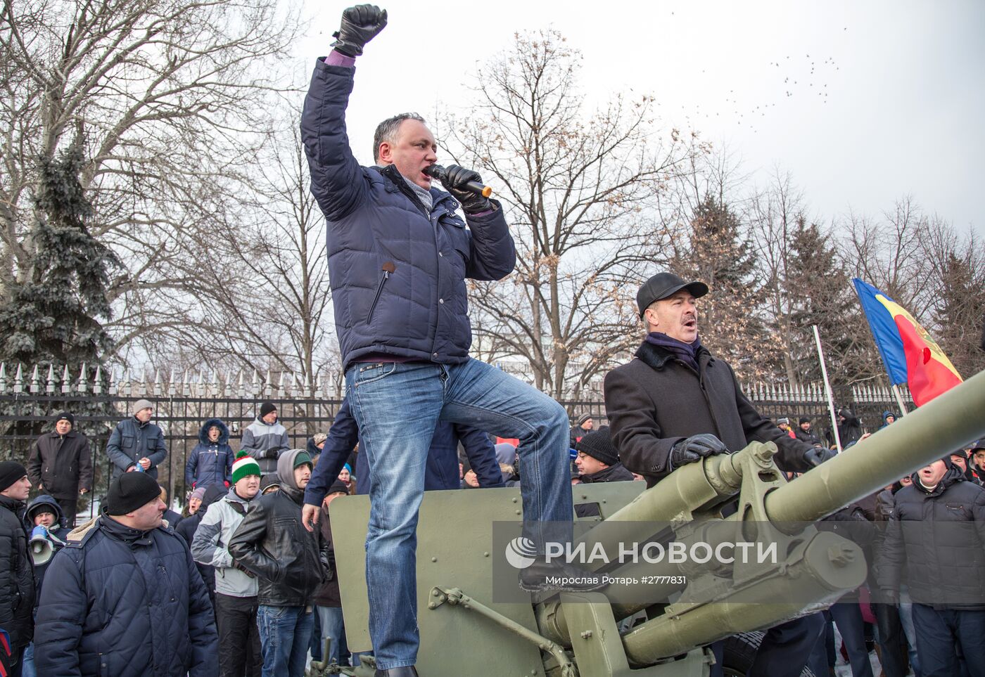 Протестные акции оппозиции в Кишиневе