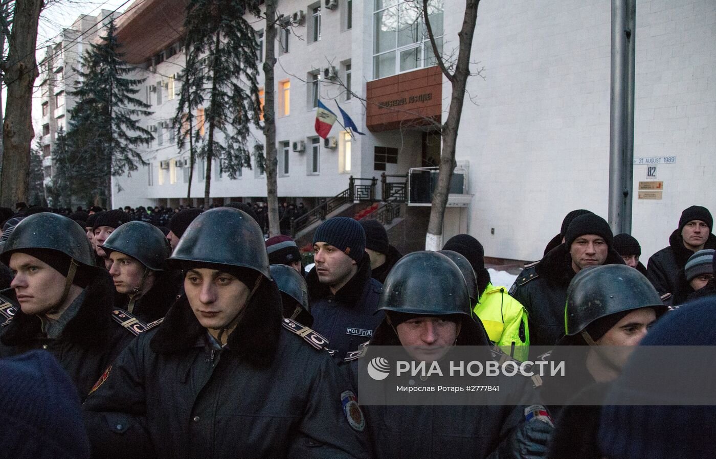 Протестные акции оппозиции в Кишиневе