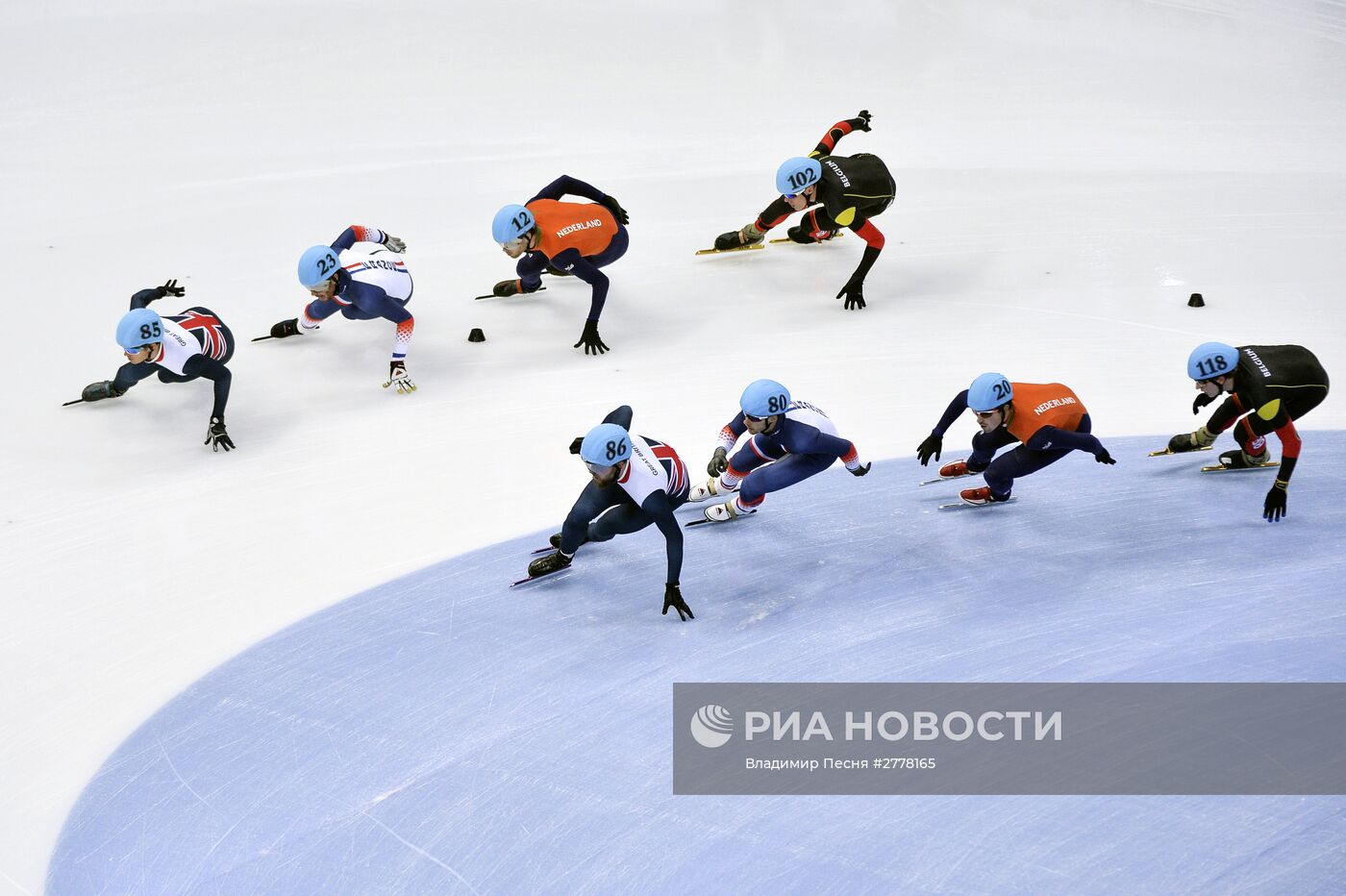 Шорт-трек. Чемпионат Европы. Второй день