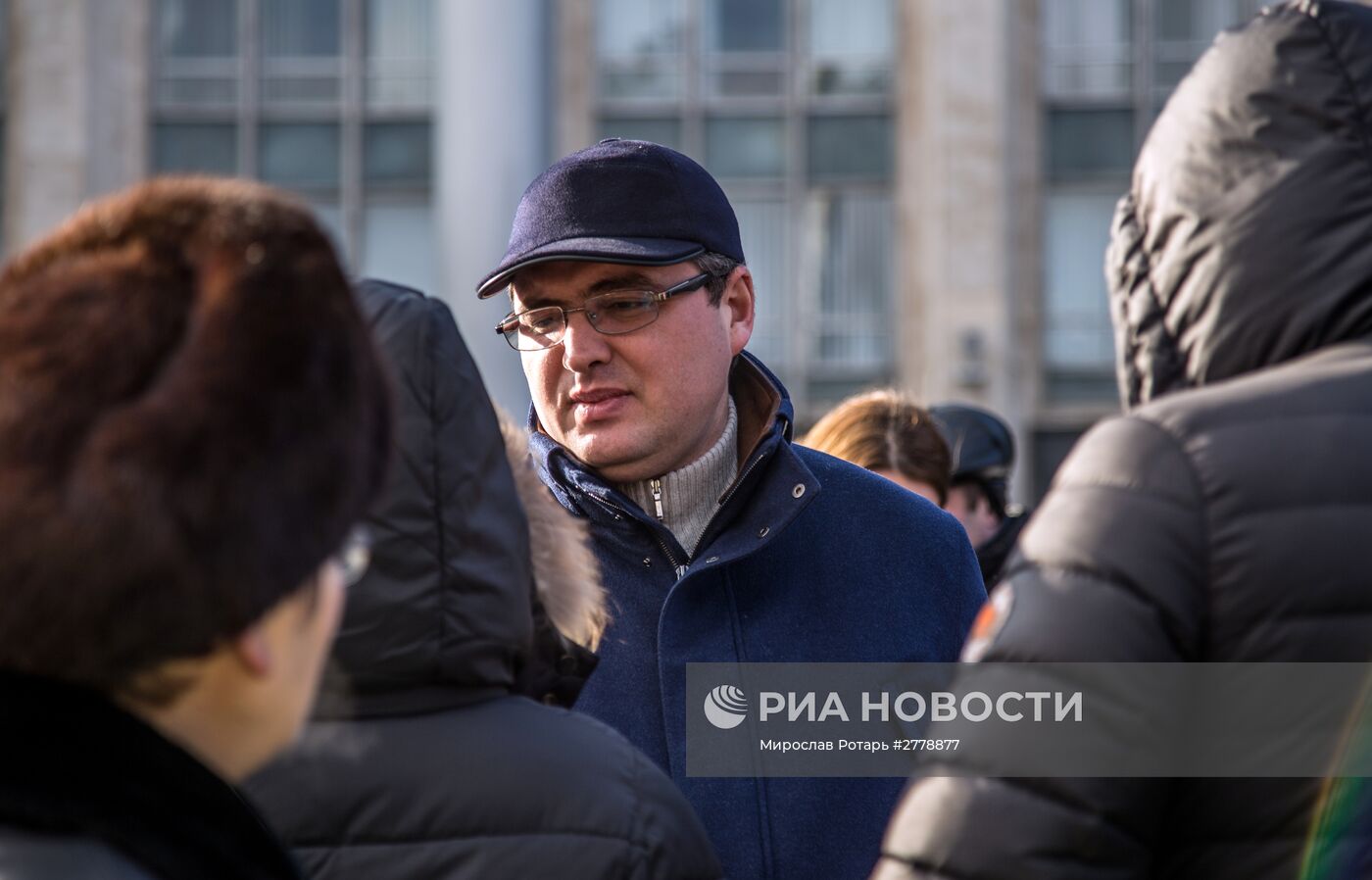 Акция протеста в Молдавии