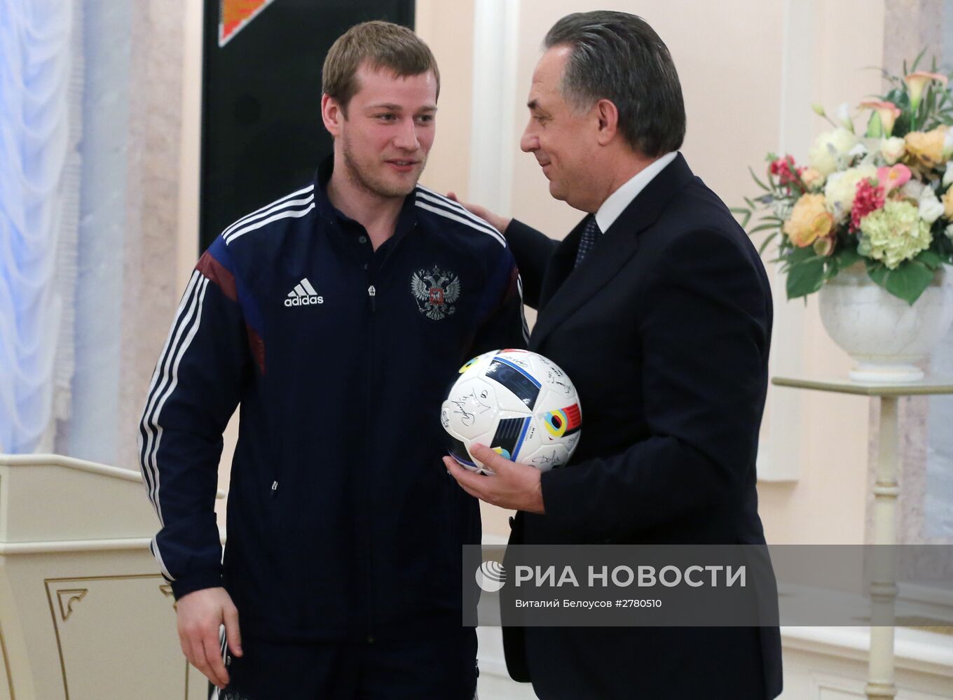В.Мутко встретился со сборной России по мини-футболу