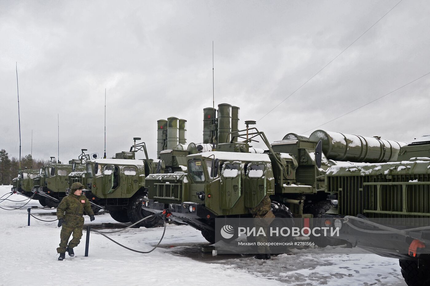 ЗРС С-400 "Триумф" заступила на боевое дежурство