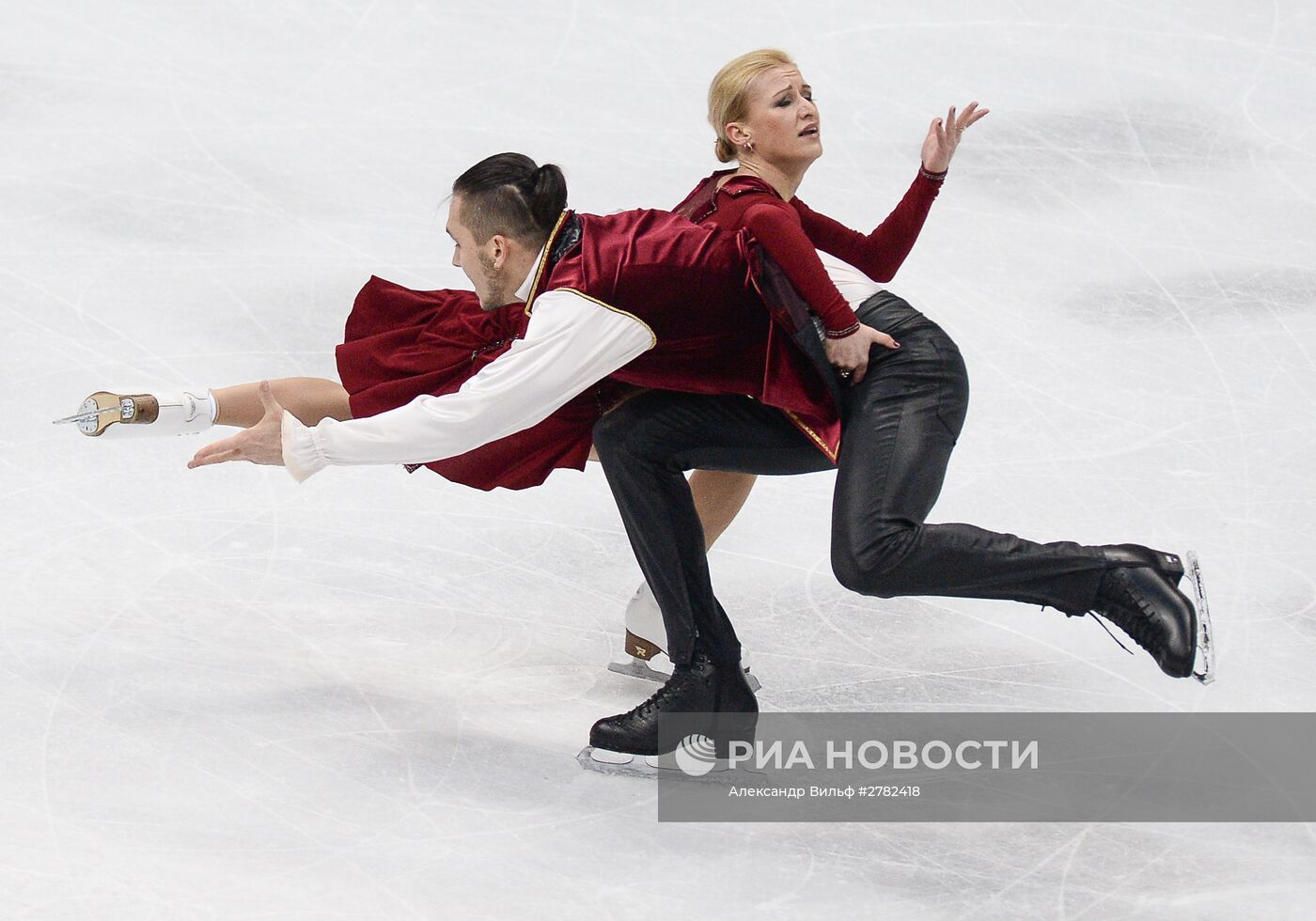 Фигурное катание. Чемпионат Европы. Пары. Произвольная программа