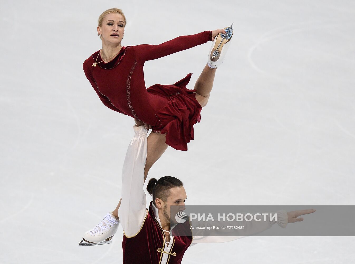 Фигурное катание. Чемпионат Европы. Пары. Произвольная программа