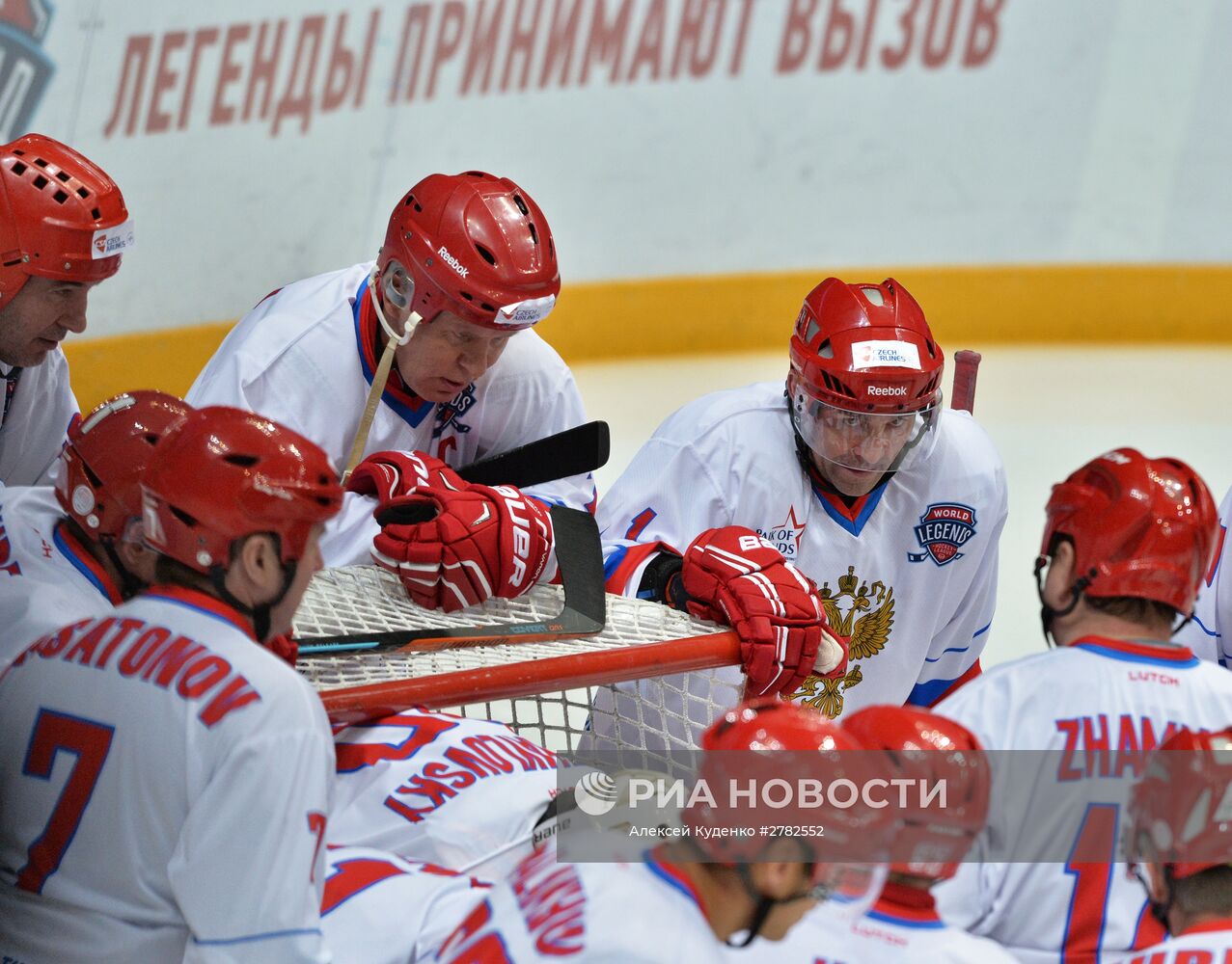 Хоккей. Лига Легенд мирового хоккея. Финал