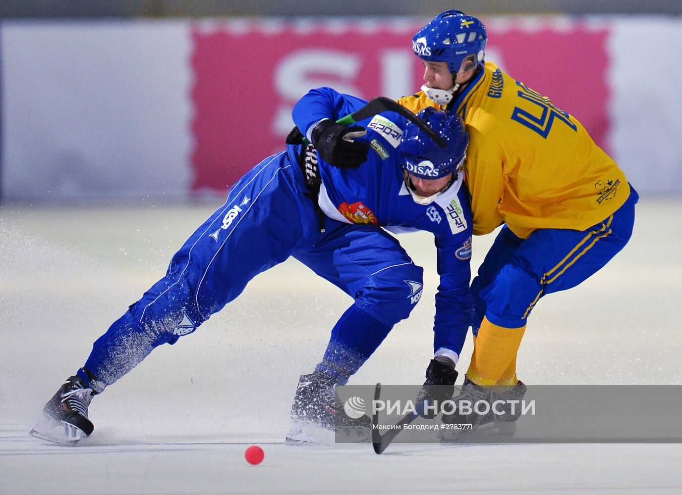 Хоккей с мячом. Чемпионат мира. Матч Швеция - Финляндия