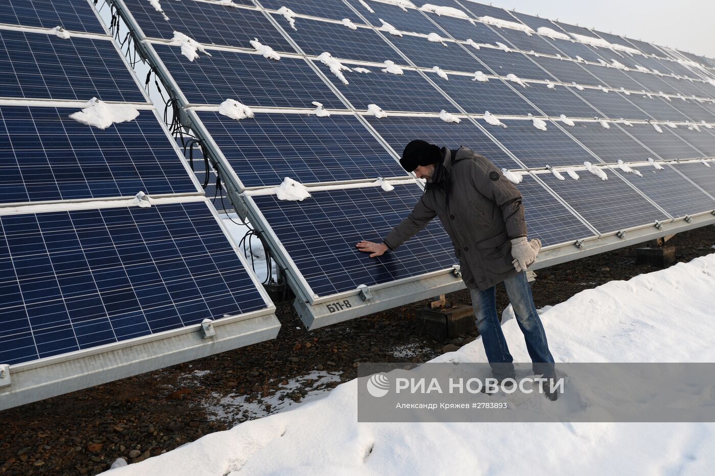 Открытие новой солнечной электростанции в Хакасии